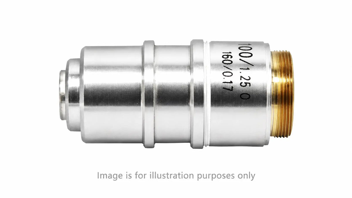 100x/1.25 Oil Immersion Microscope Objective Lens - Microscope Objective Lens