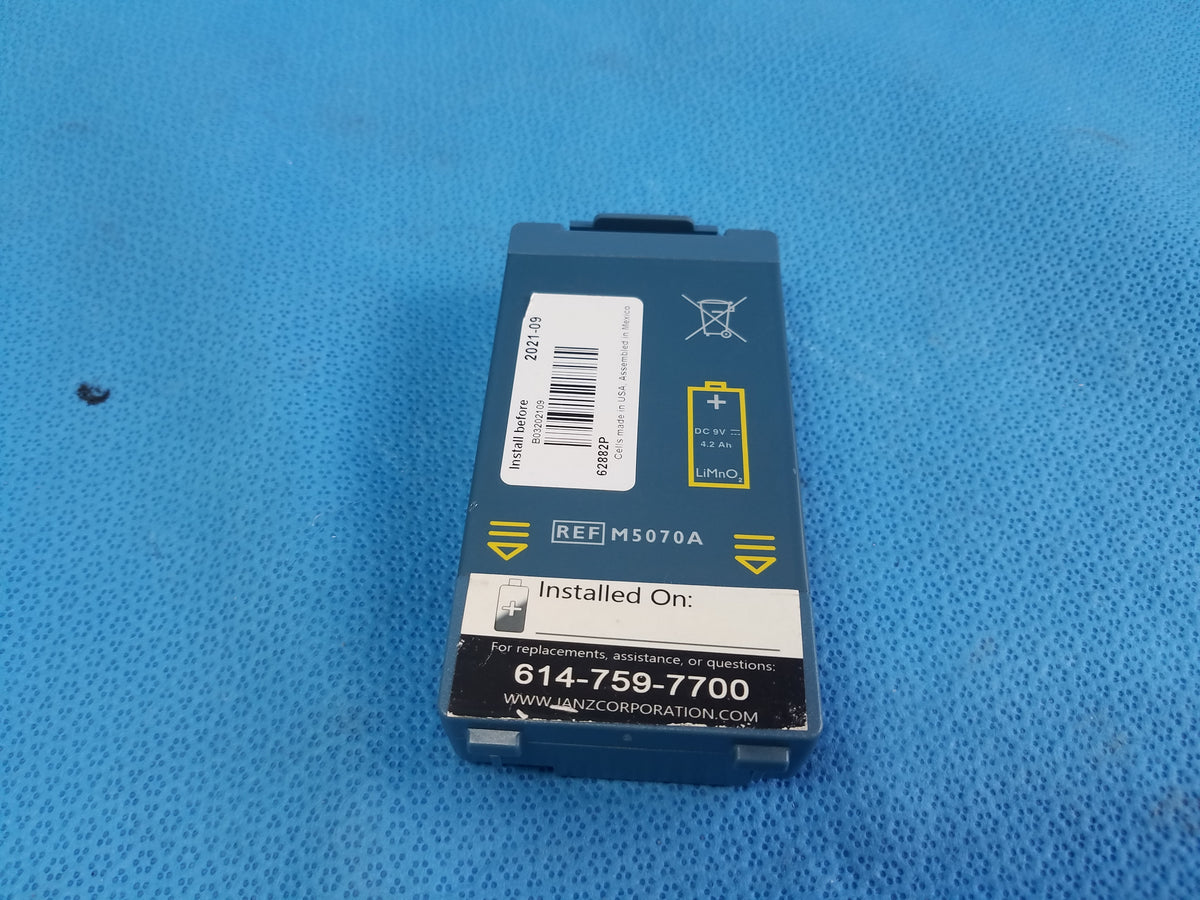 Philips M5070A HeartStart AED Battery For FRx OnSite HS1 Home 9V LiMnO2