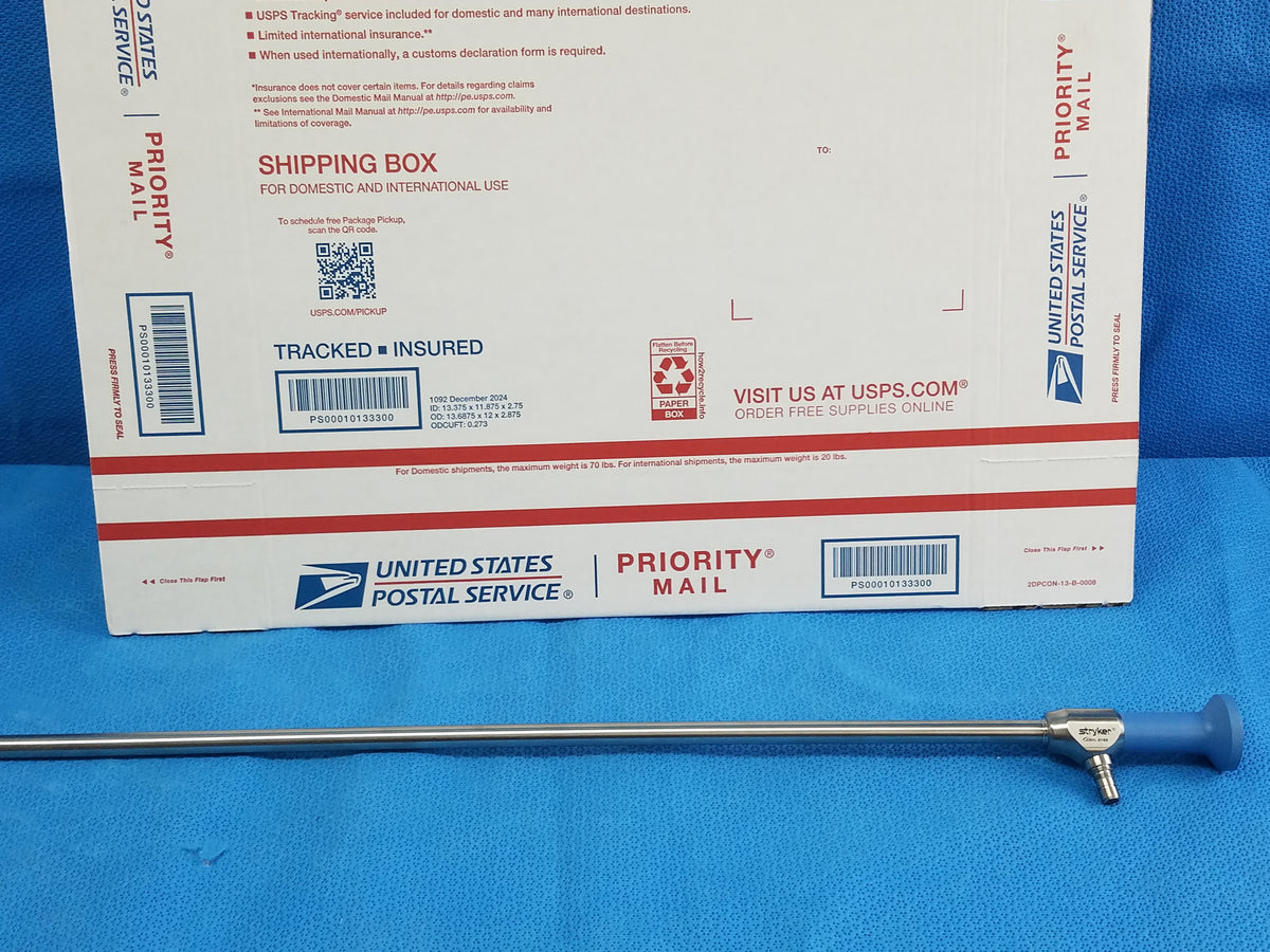 Stryker Ideal Eyes 502-210-010 Autoclavable Bariatric Laparoscope 10mm 0º