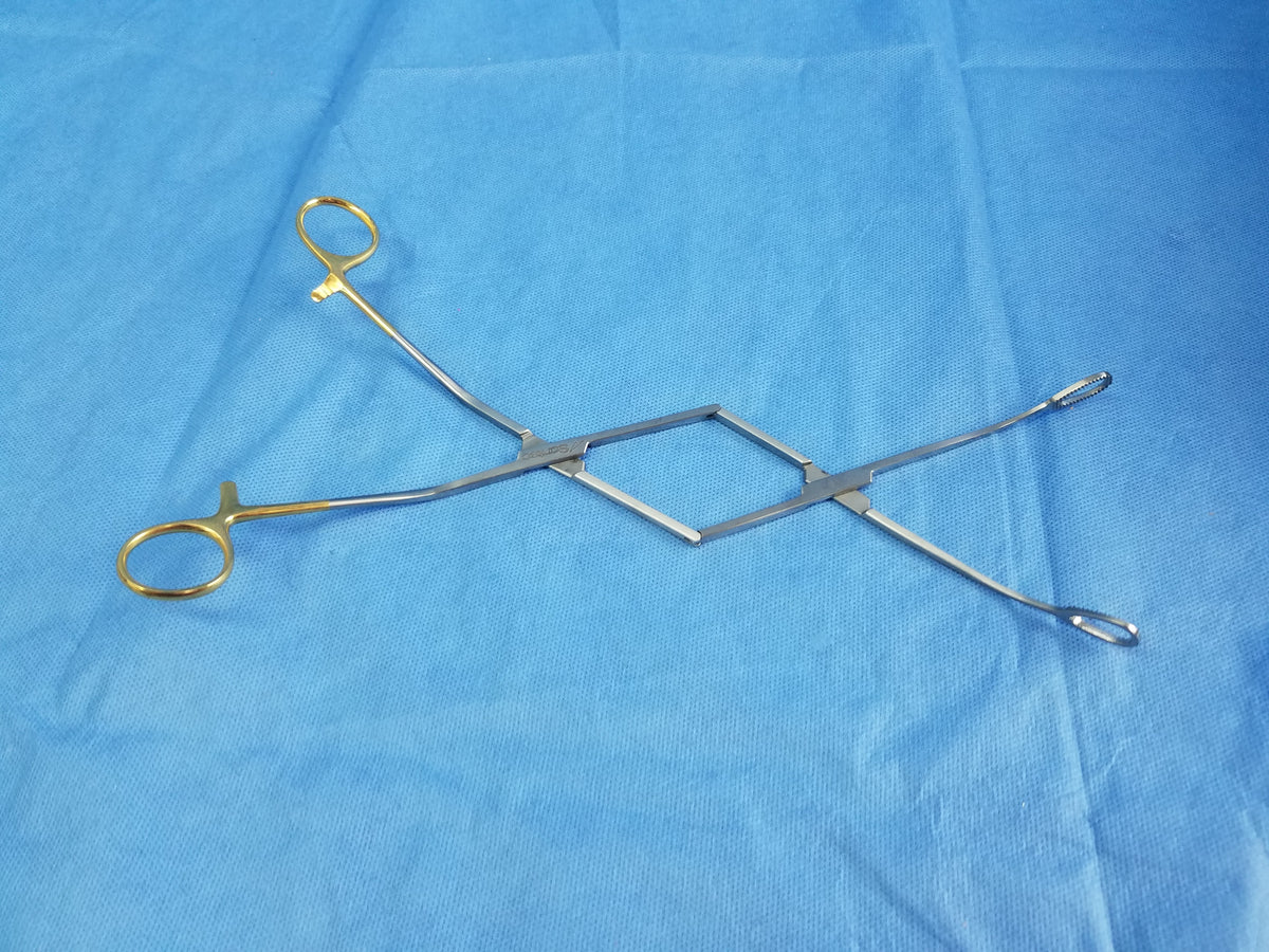 Sontec Curved Serrated Tunneling Forceps