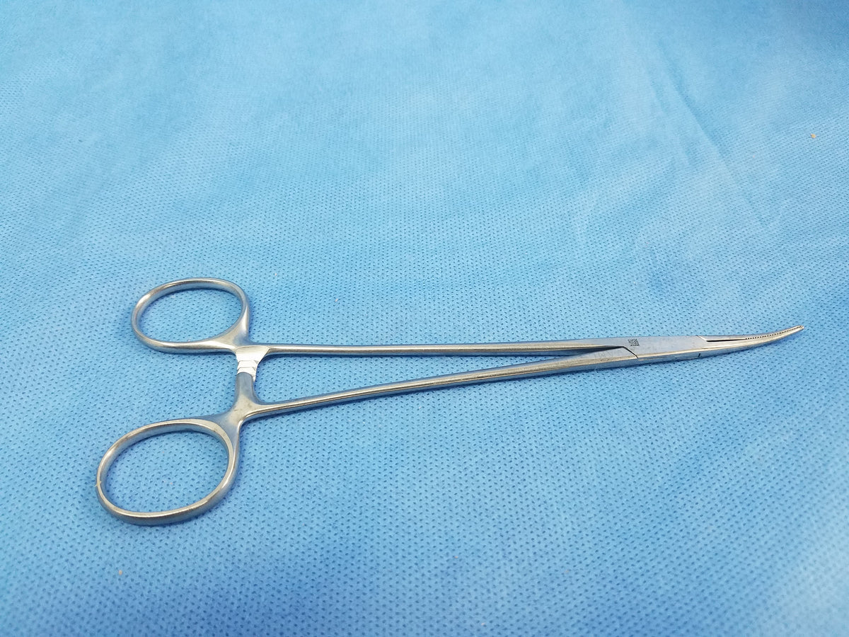 Stainless Steel Kelly Rankin Hemostat Scissor Curved Multipurpose
