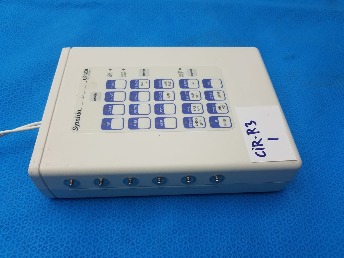 Symbio CS1201 ECG Code Simulator Arrhythmia Training Device
