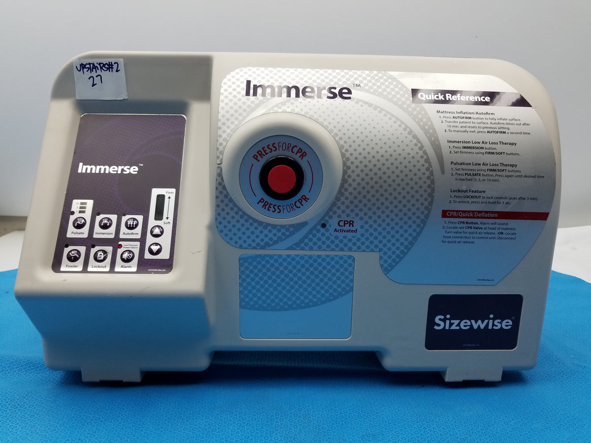 Sunflower Sizewise Immerse Low Air Loss Mattress Pump Model 61355025
