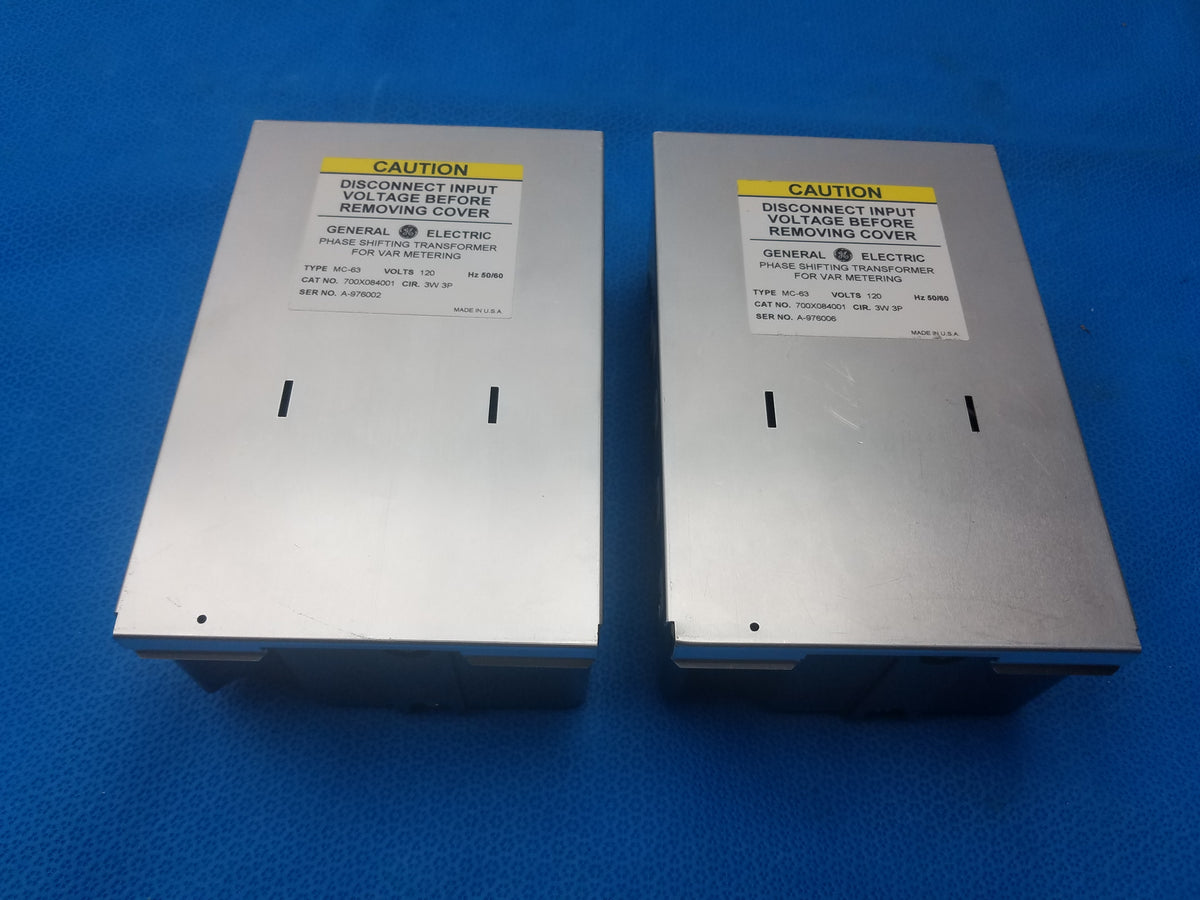 Powernetics DC Test Set With General Electric Phase Shifting Transformers & Intertechnology Probes