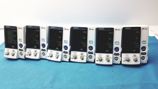 Lot of 6 Omron HEM-907XL IntelliSense Professional Digital Blood Pressure Monitor