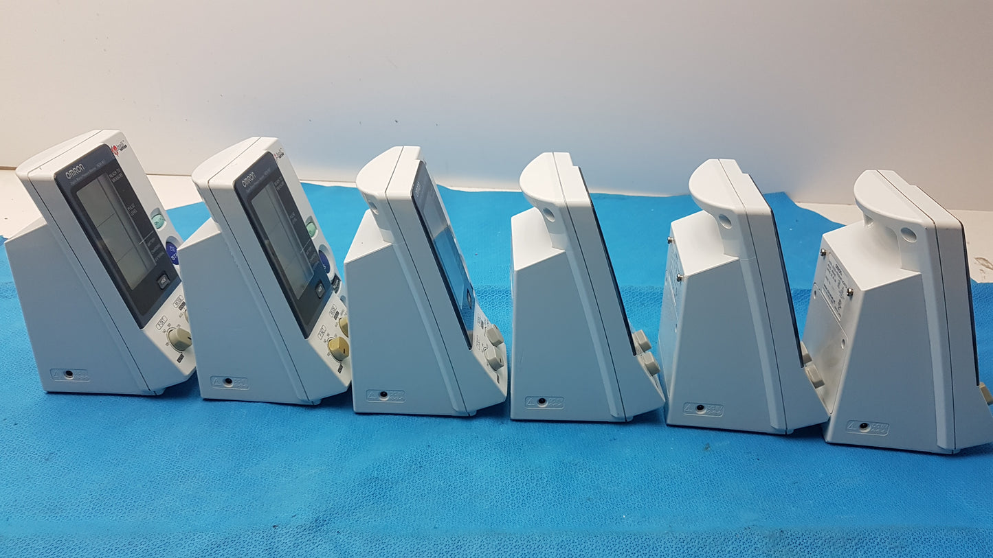 Lot of 6 Omron HEM-907XL Digital Blood Pressure Monitor