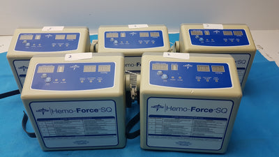 Lot of 5 Medline MDS600SQ Hemo Force SQ Sequential DVT Pump