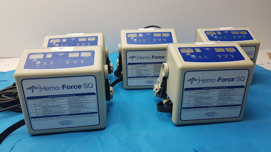 Lot of 5 Medline MDS600SQ Hemo Force SQ Sequential DVT Pump