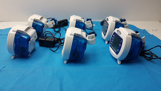 Lot of 6 Covidien Enteral Feeding Pumps With Power Supply