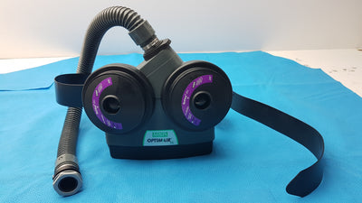 MSA 10074725 OptimAir TL PAPR Powered Air Purifying Respirator With Hose & Belt