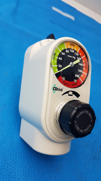 Ohio Medical PISA Intermittent Suction Unit Vacuum Regulator