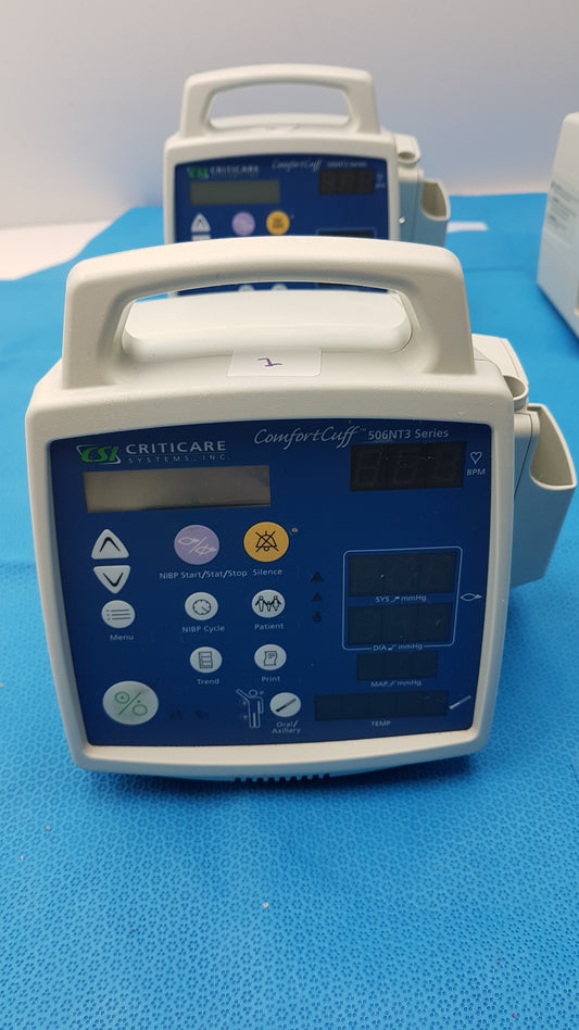 Lot of 6 CSI Criticare 506NT3 Series Patient Monitors