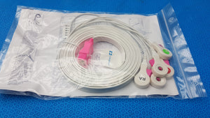 Lot of 56 - Covidien Kendall DL Disposable Cable and Lead Wire System Ref 33105