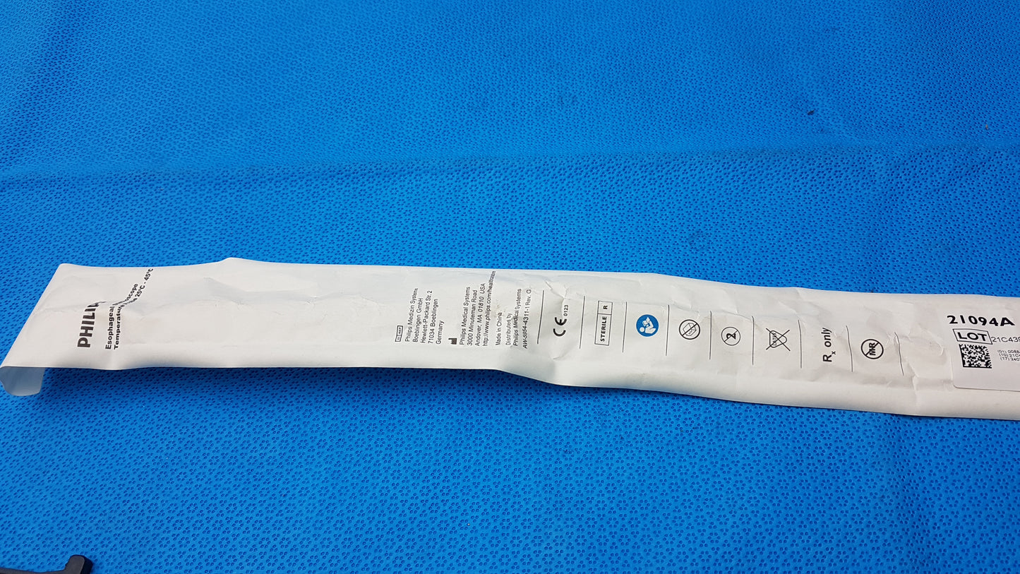 Philips 21094A Esophageal Stethoscope 18Fr Temperature Probe Ref 989803100971