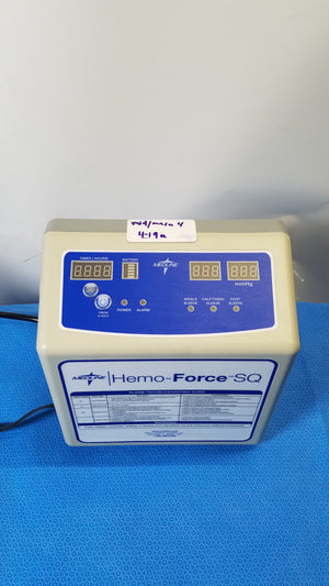 Hemo Force SQ Sequential DVT Pump Model No: MDS600SQ