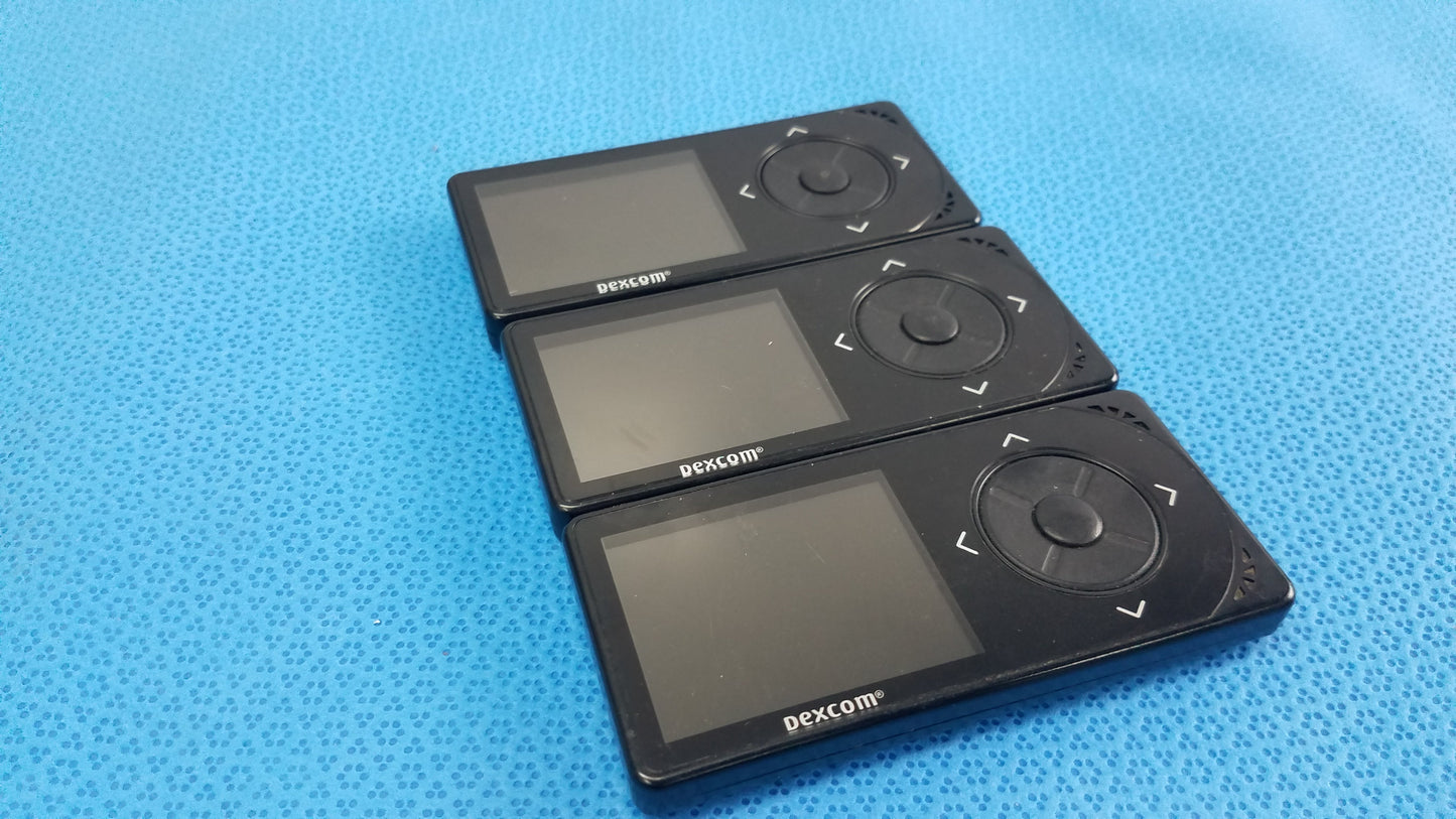 Lot of 3 Dexcom Platinum CGM Receivers
