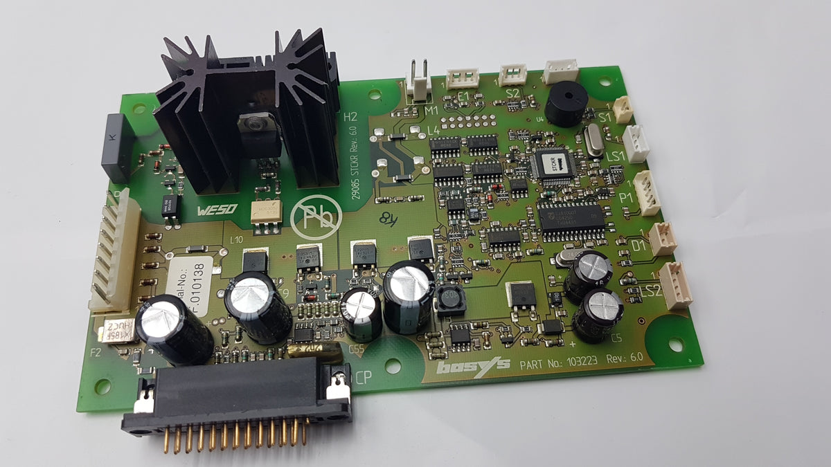 Weso Basys Control PCB Board Circuit Module Rev 6.0 P/N 103223