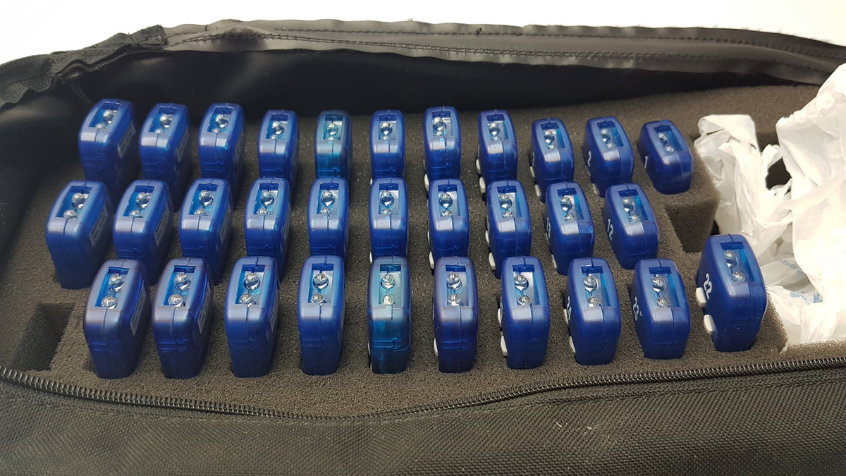 Lot of 31 eInstruction Classroom Performance System (CPS) Clicker Remotes