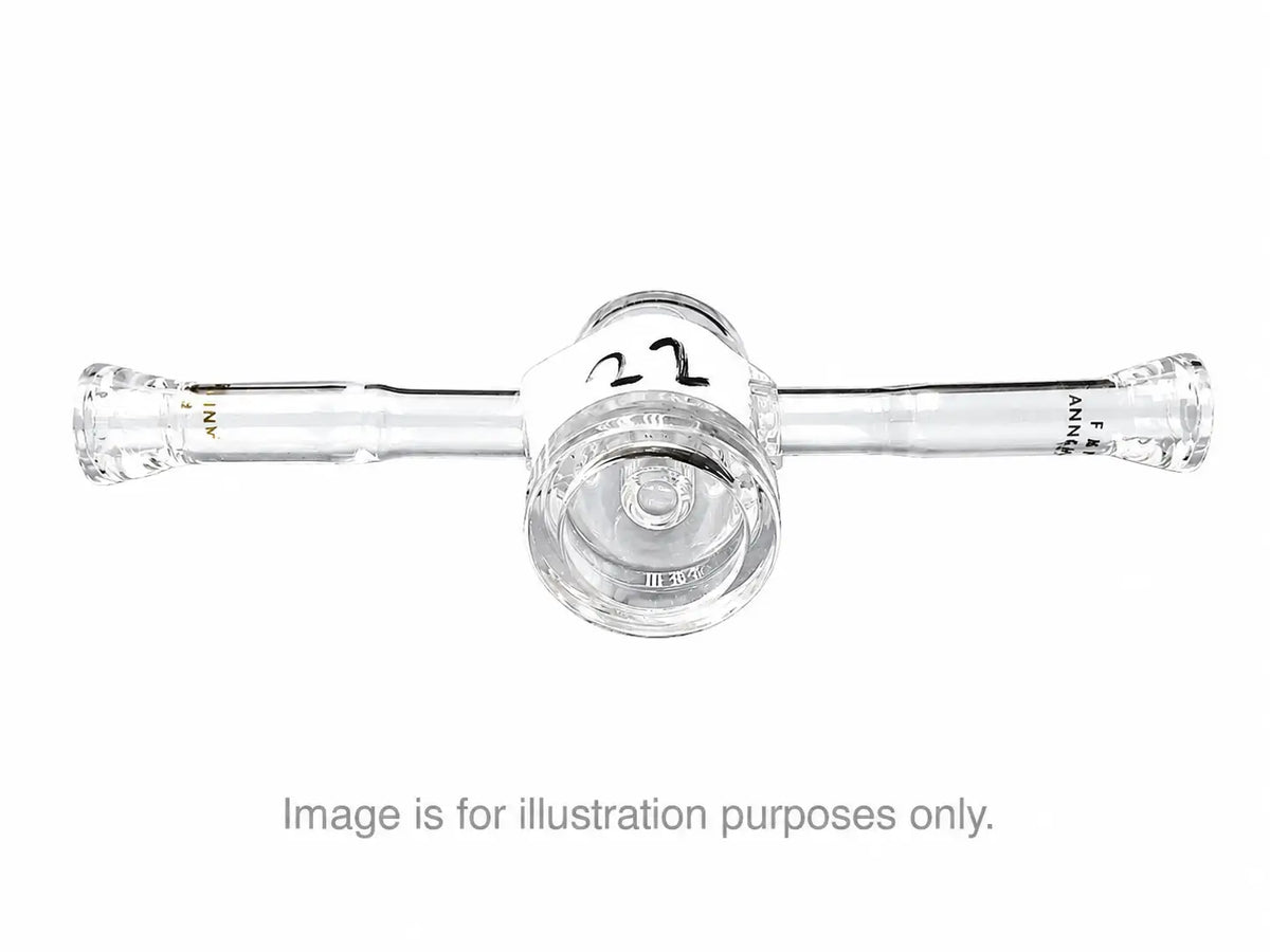 24/40 Borosilicate Lab Adapter with Glass Stopcock Valve for Vacuum - Other Medical & Lab Glassware