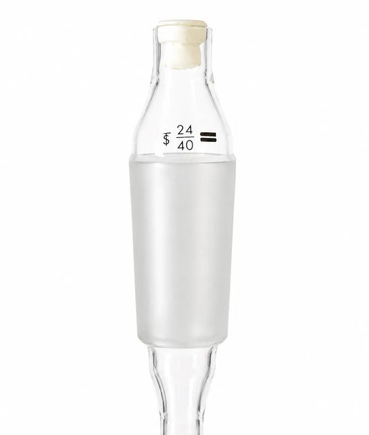 24/40 Glass Thermometer Adapter Lab Thermometry Tube Narrow Mouth Joint - Laboratory Glassware
