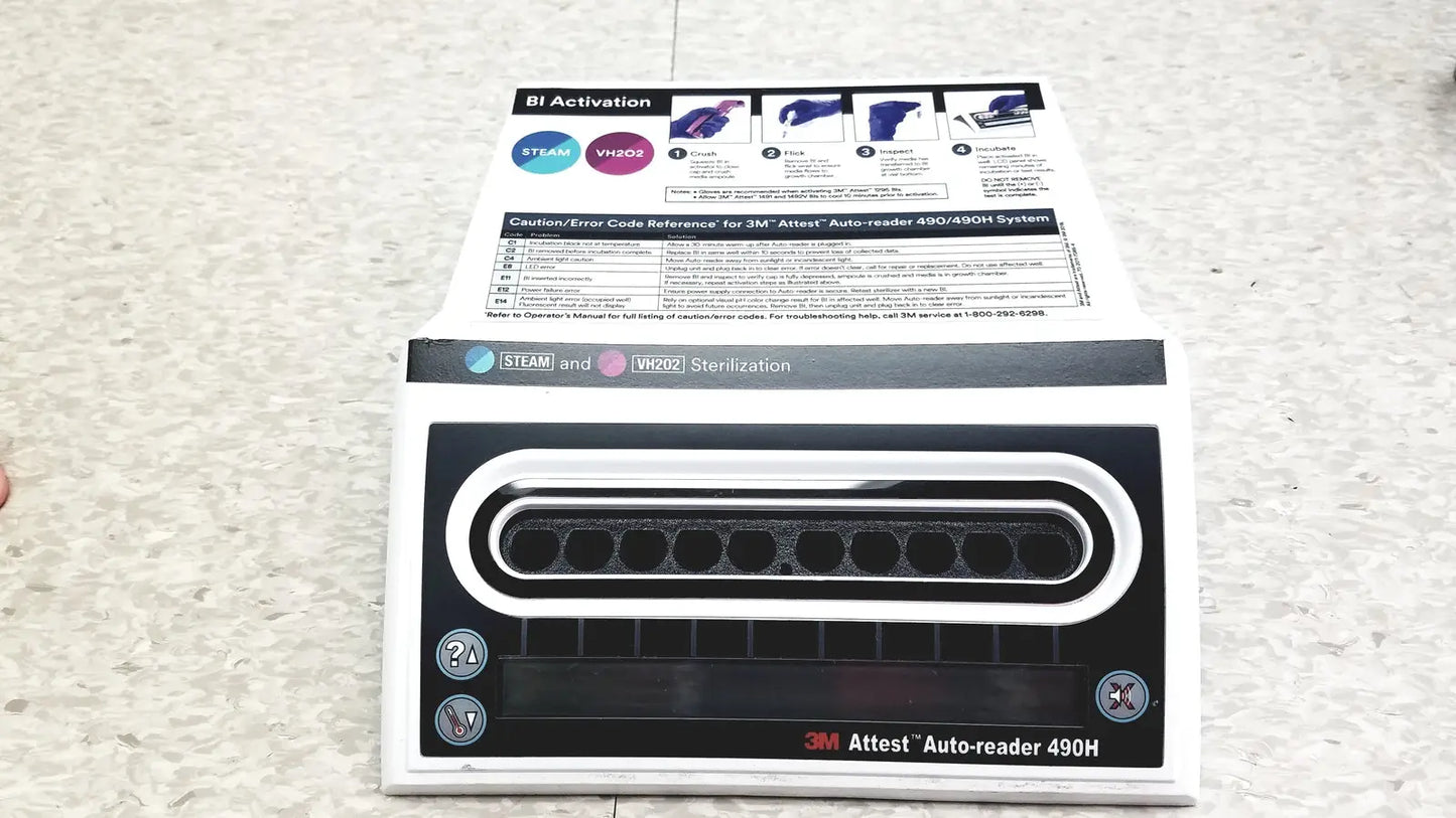 Reuse Medical 3M Attest Auto-reader 490H Incubator / Reader Other Medical, Lab & Dental Supplies, second-hand product photo 1