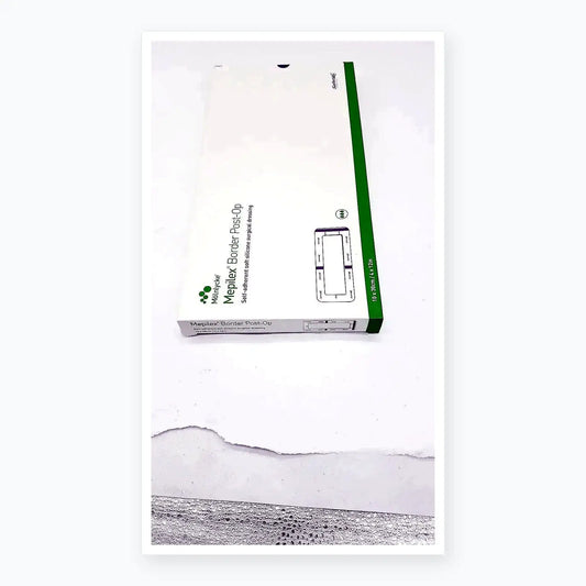 Mepliex 5 Pcs Mepliex Border Post-Op 4 x 12 inches Ref: 496605 Wound Dressing, second-hand product photo 2