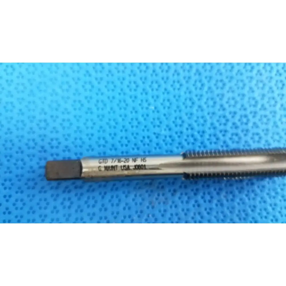 Reuse Medical 7/16"-20 NF Bottoming Tap – High-Speed Steel Precision Thread Cutting Tool Hand Taps, second-hand product photo 1