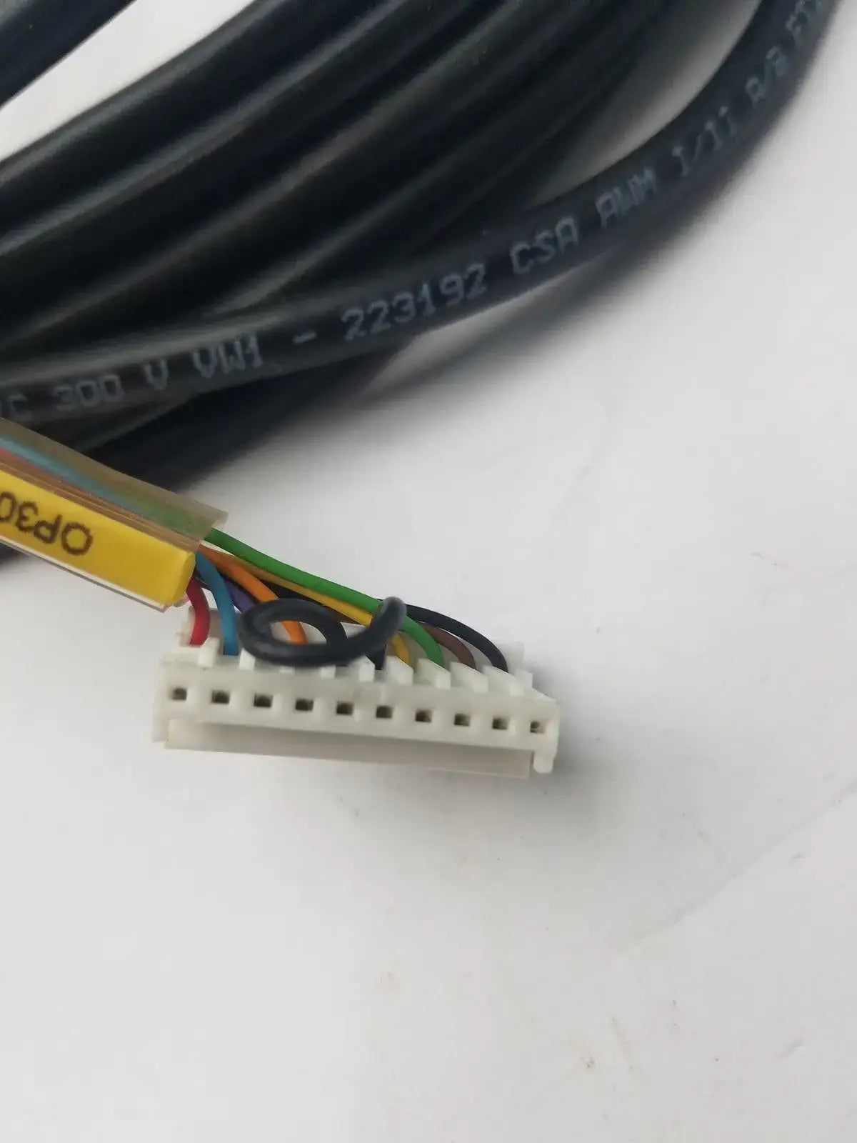 Unbranded 9 Pin Female Black Cable 5701933-73 Rev 014 to 10 Pin Connector OP30:311 Cable, second-hand product photo 8