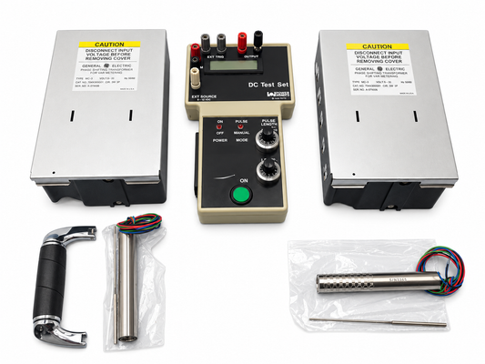 Powernetics DC Test Set With General Electric Phase Shifting Transformers & Intertechnology Probes