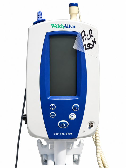 Welch Allyn Spot Vital Signs Patient Monitor With Rolling Stand