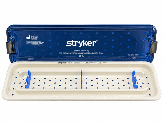 Stryker Bariatric Laparoscope Sterilization Tray With Lid Ref 233-032-111