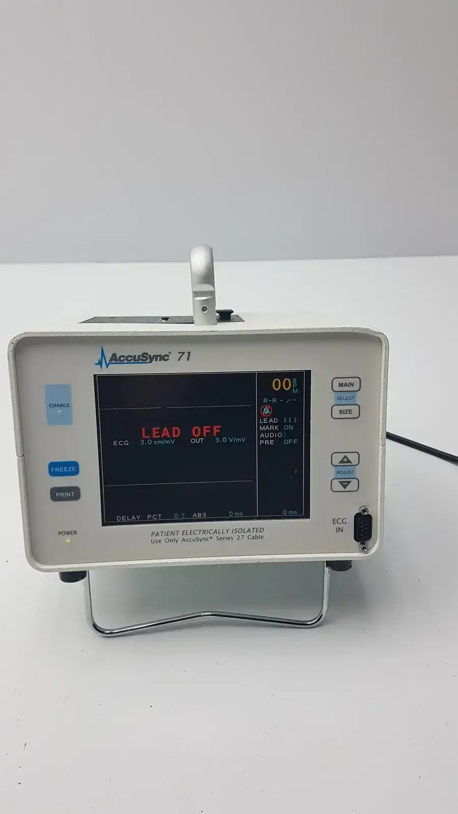 Accusync 71 7100-3P ECG Cardiac Patient Monitor ECG Patient Monitor, second-hand product photo 8