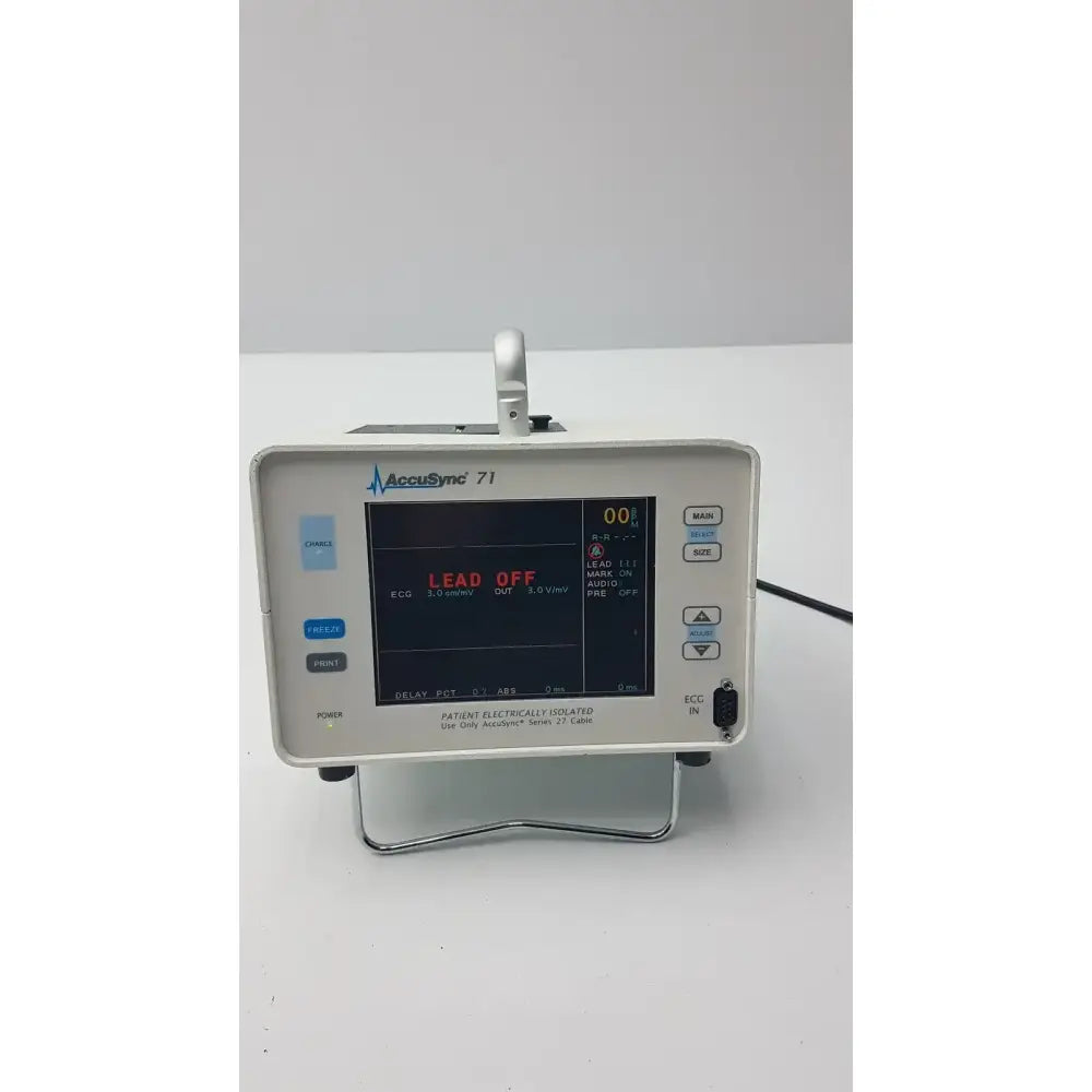 Accusync 71 7100-3P ECG Cardiac Patient Monitor ECG Patient Monitor, second-hand product photo 8