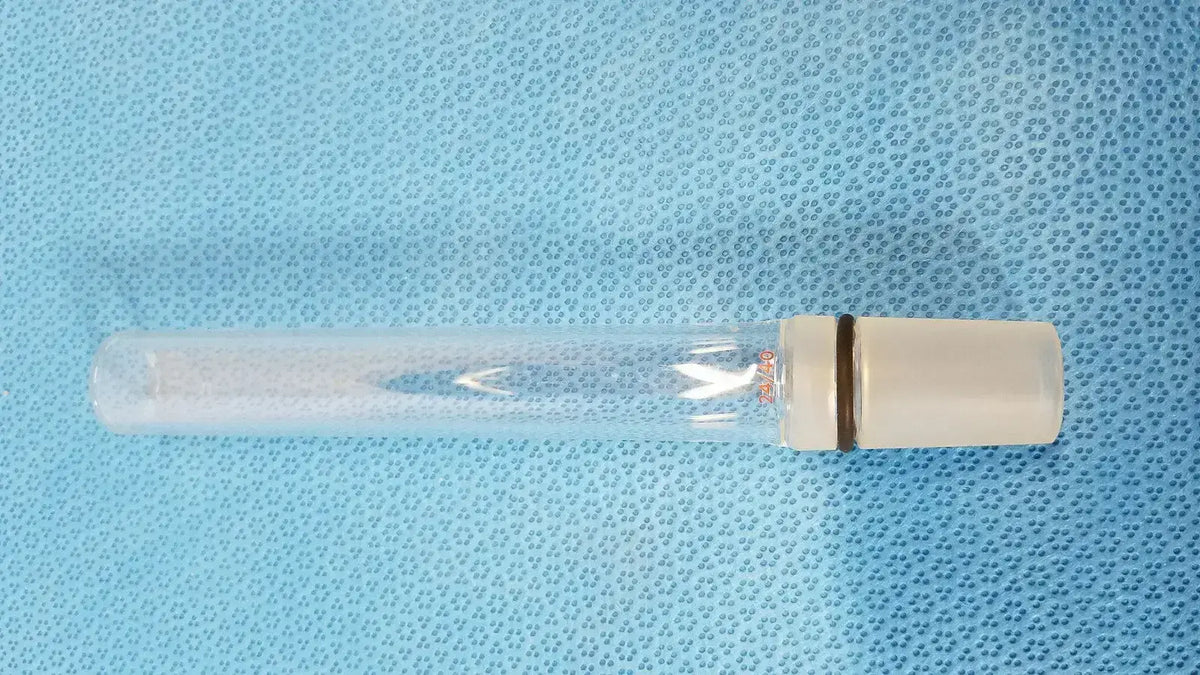 ACE Glass 24/40 Ground Joint on Borosilicate Glass Tubing Laboratory Adapter Laboratory Glassware Adapter, second-hand product photo 4