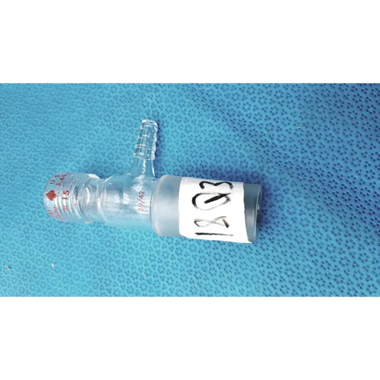 Reuse Medical ACE Glass Chem-Thread Inlet Adapter – Laboratory Glassware, 24/40 Joint Other Medical & Lab Glassware, second-hand product photo 1