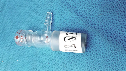 Reuse Medical ACE Glass Chem-Thread Inlet Adapter – Laboratory Glassware, 24/40 Joint Other Medical & Lab Glassware, second-hand product photo 1