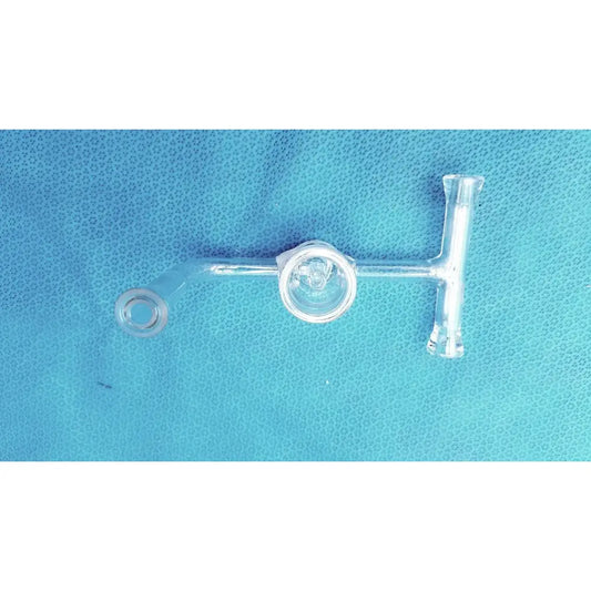 Reuse Medical ACE Glass Straight Bore Stopcock – Borosilicate Lab Lab Flasks, second-hand product photo 1
