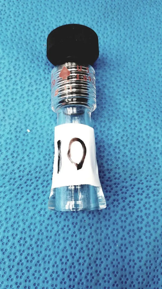 Reuse Medical ACE Glass Ace-Thred Straight Connecting Inlet Adapter Midi Size Laboratory Glass Lab Flasks, second-hand product photo 1