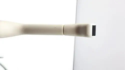 Off-white plastic dental handpiece with black rectangular tip for acoustic imaging aia04021 reuse medical device