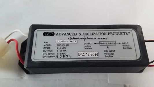 ASP Advanced Sterilization Products Light Power Supply ASP-UV-999 Power Supply, second-hand product photo 2