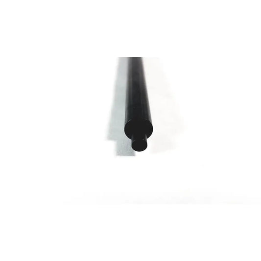 Black cylindrical plastic aesculap laparoscopic 10mm 30cm outer shaft with hollow center and smooth surface for surgery