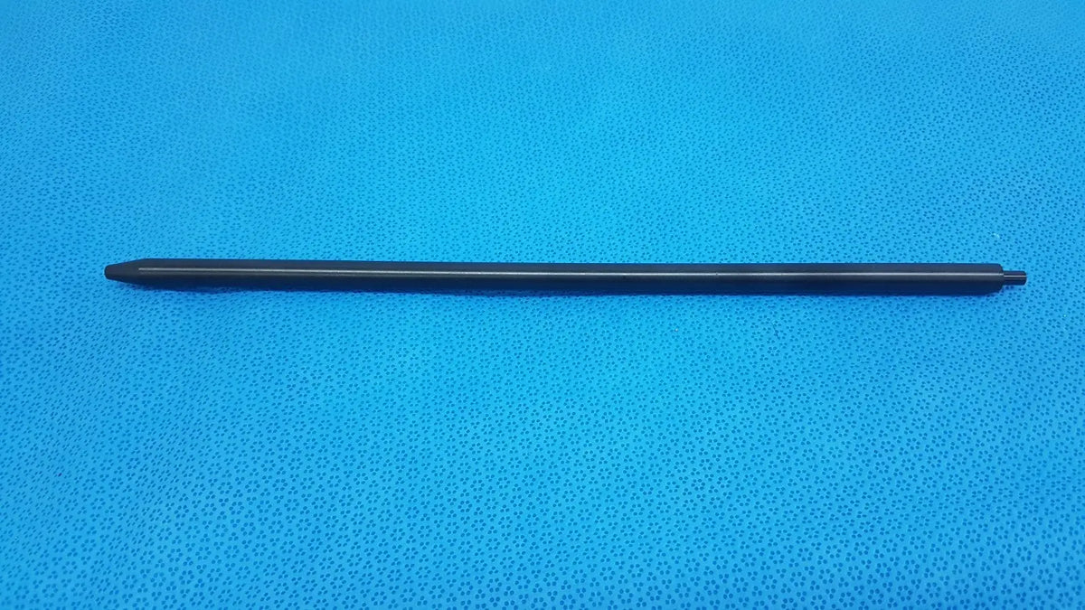Black pm975r insulated outer tube converter by aesculap with rounded ends for precision medical instrument use