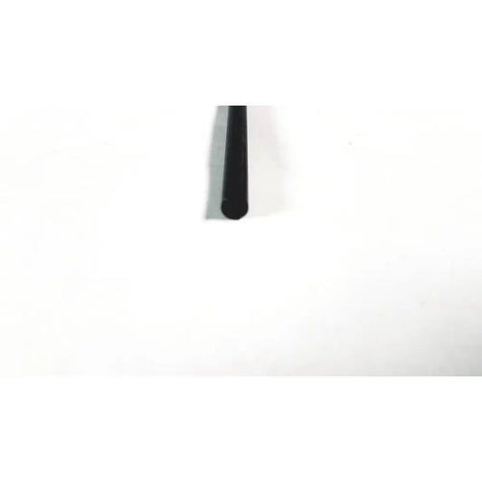 Black cylindrical aesculap pm981r insulated outer tube with rounded end for laparoscopic surgical instrument use