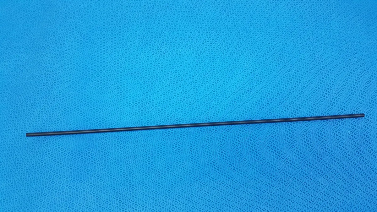 Black cylindrical pm981r insulated outer tube made of durable material for aesculap pm981r laparoscopic surgical instrument