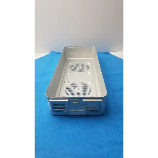 Aesculap Sterilization Instrument Tray – No Lid, Used, Cleaned Sterilization Instrument Tray, second-hand product photo 2