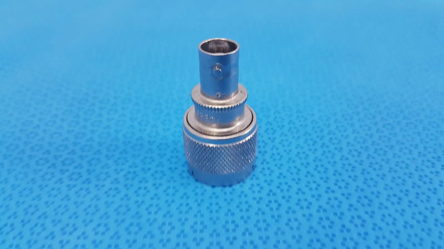 Reuse Medical Agilent N-Type Female to BNC Male RF Coaxial Adapter (Part 74868) Test Equipment Cables, second-hand product photo 1