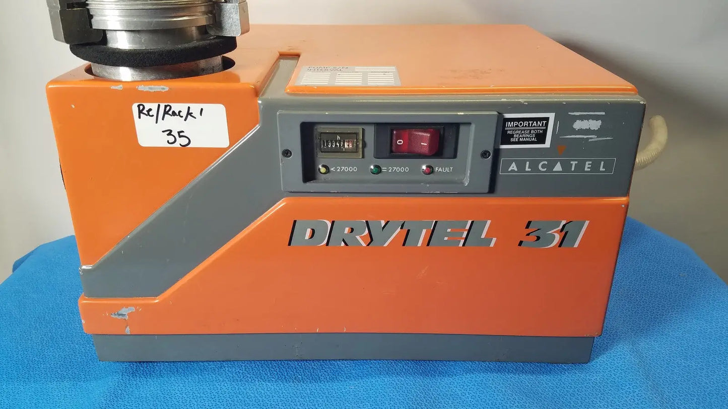 Reuse Medical Alcatel Drytel 31 Vacuum Pump Station Other Medical & Lab Equipment, as-is (for parts) product photo 1