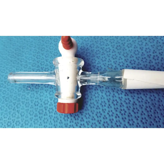 Reuse Medical Aldrich Glass 14/20 Septum Inlet Flow Control Adapter 2 mm PTFE Bore USA Other Medical & Lab Glassware, second-hand product photo 1