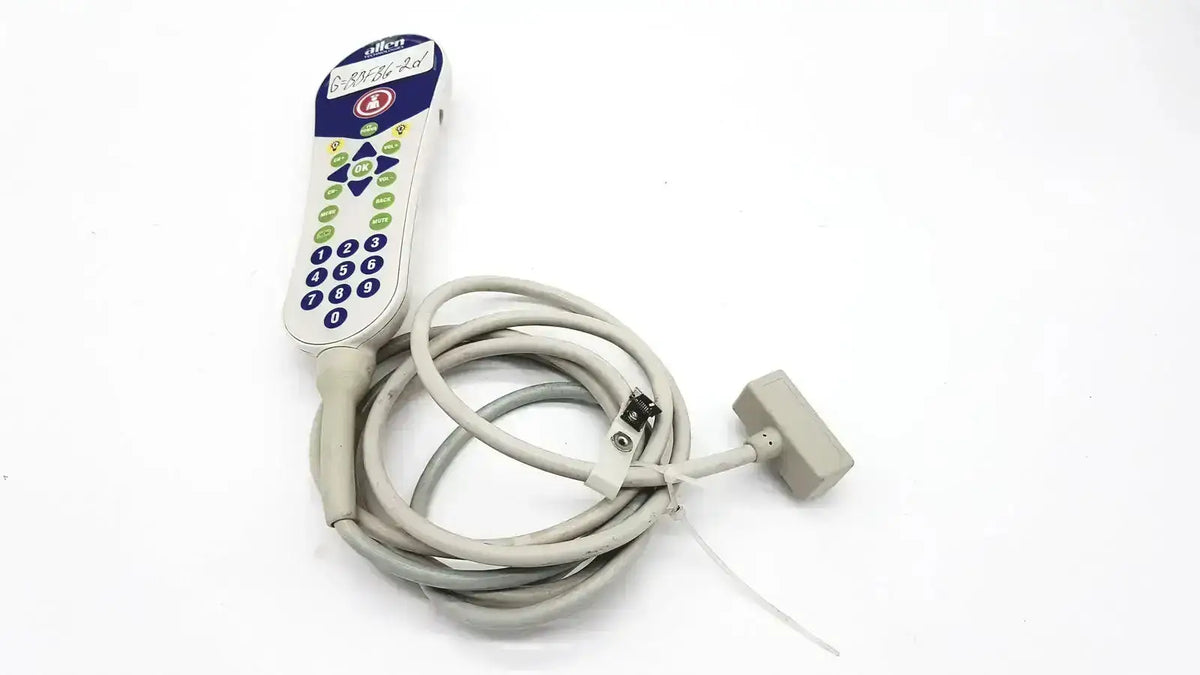 Allen Technologies Curbell Pillow Speakers Nurse Call TV Remote 416370E-0103468 Nurse Call Pillow Speaker Remote, as-is (for parts) product photo 8