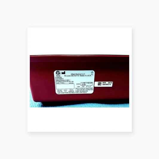 Allied G180 Pump – Preowned, Untested for Clinical Use Medical Pump, as-is (for parts) product photo 3